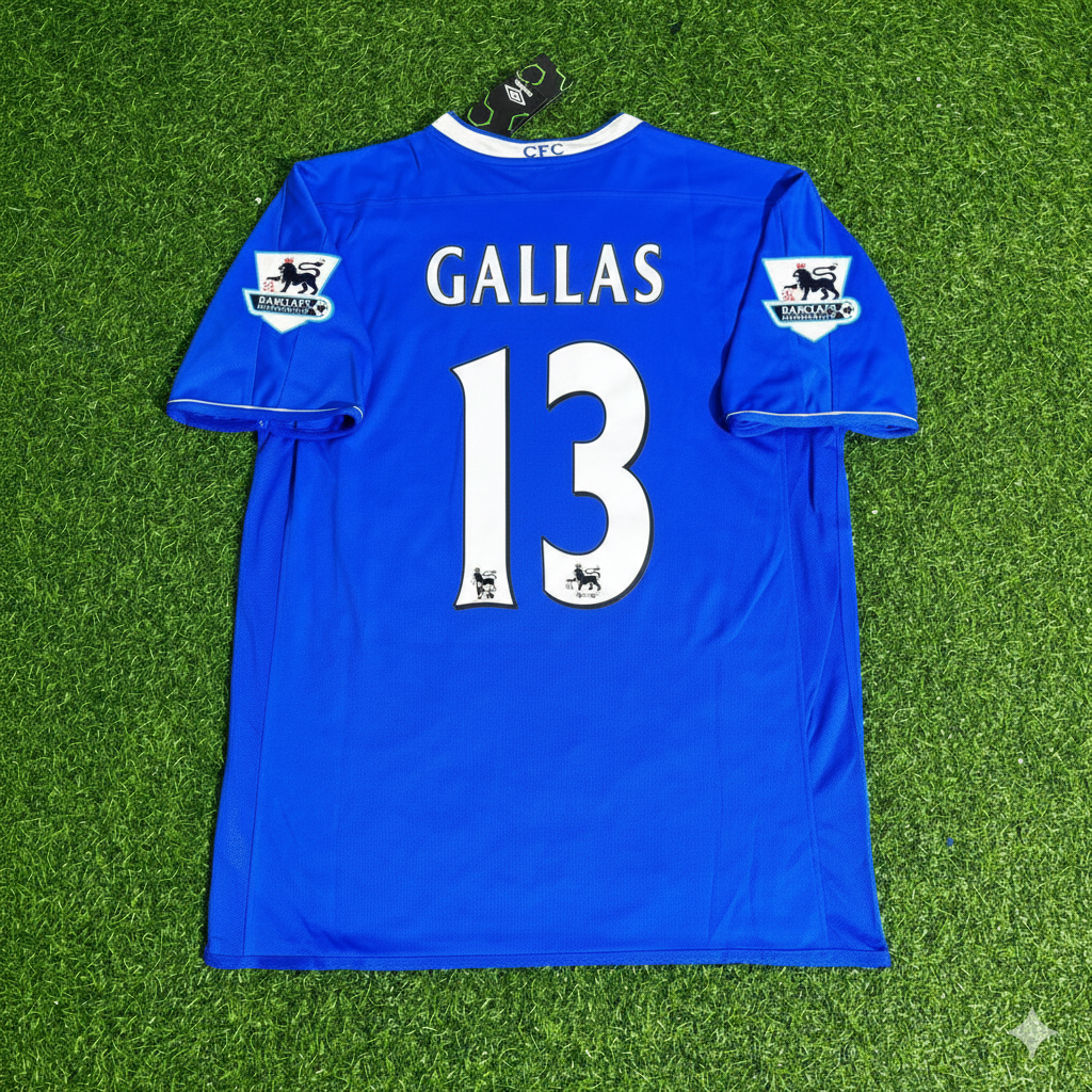William Gallas Chelsea 2003 2005 Season Home Navy Blue Retro Football Jersey