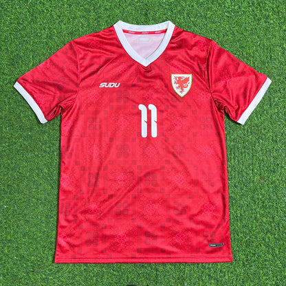 Wales Gareth Bale Legendary Commemorative Triko Football Jersey