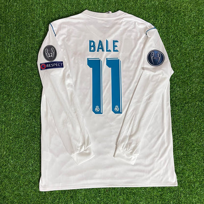 Gareth Bale Real Madrid 2018 Final Kyiv Champions League Football Jersey Kit