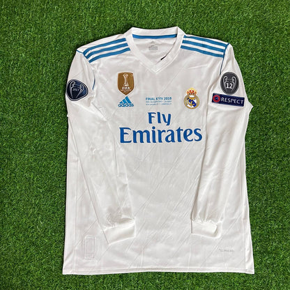 Gareth Bale Real Madrid 2018 Final Kyiv Champions League Football Jersey Kit