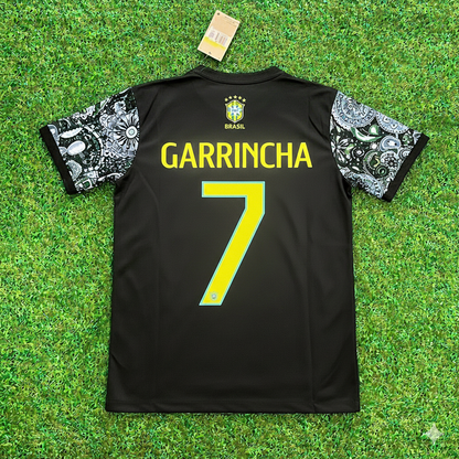 Garrincha Brazil Iconic Retro Football Jersey