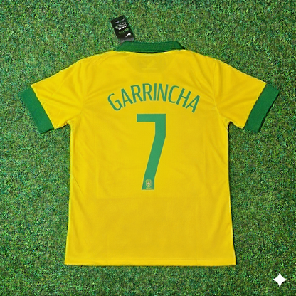 Garrincha Brazil Retro Football Jersey Collection