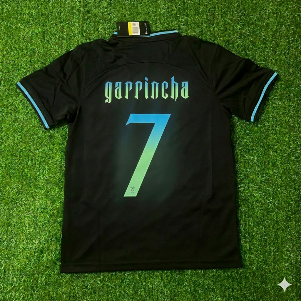 Garrincha Brazil Retro Football Jersey