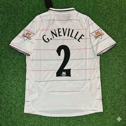 Gary Neville #2 Manchester United 2003/2005 Retro Football Jersey