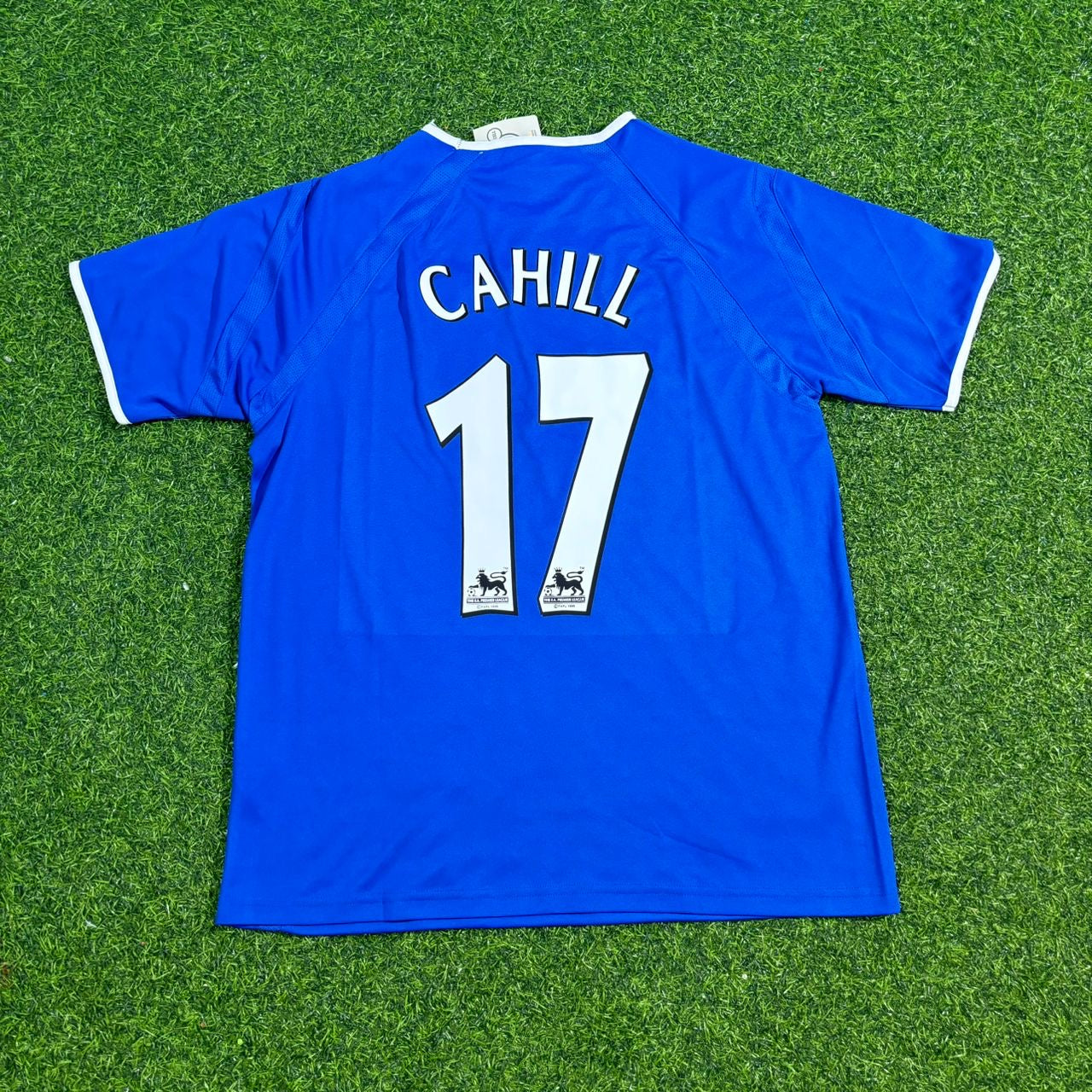 Tim Cahill Everton Blue Retro Football Jersey Kit