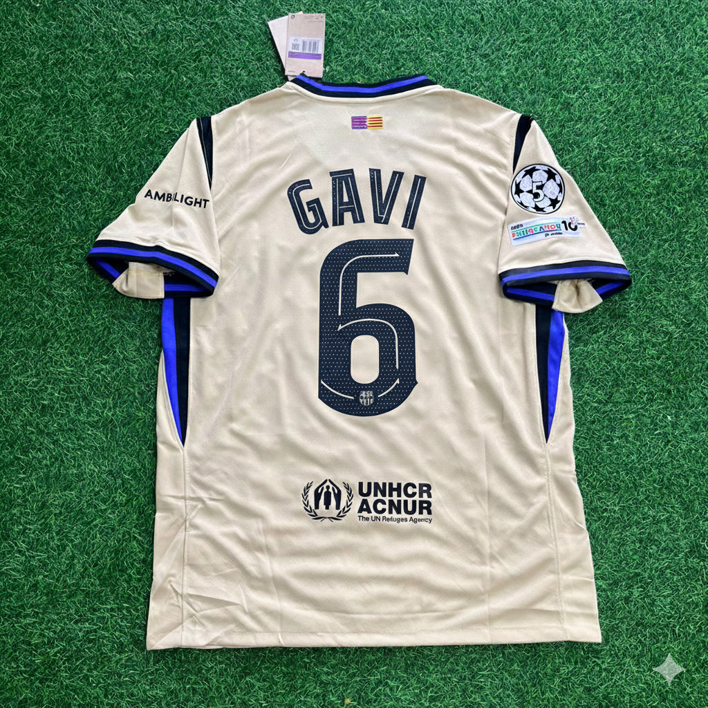 Gavi Barcelona 2025/2026 Season Football Jersey Kit