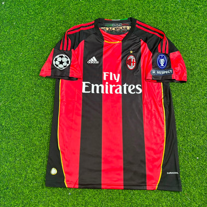 Gennaro Gattuso 8 - Milan 2010/2011 Home Retro Football Jersey