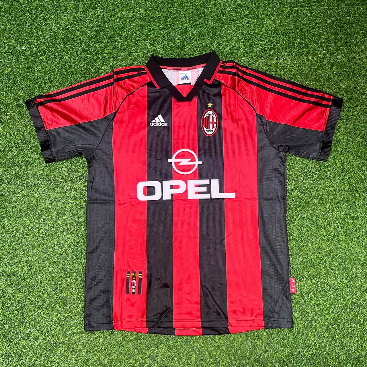 Gennaro Gattuso AC Milan 1999-2000 Retro Football Jersey Kit