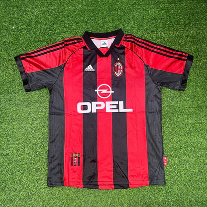 Gennaro Gattuso AC Milan 1999-2000 Retro Football Jersey Kit