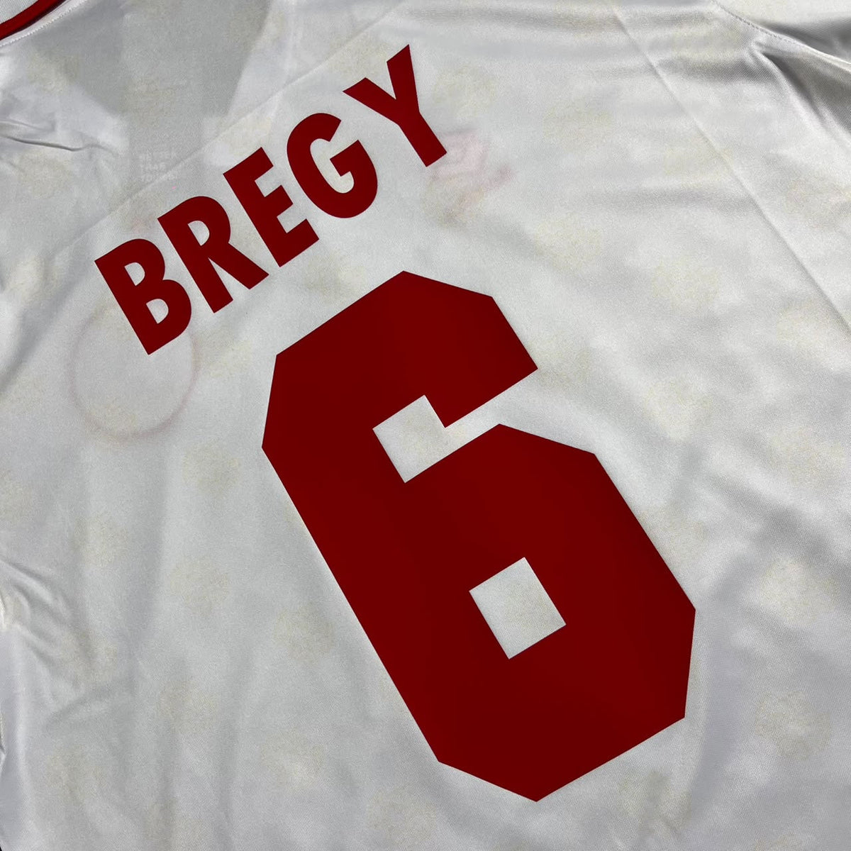 Switzerland Georges Bregy 1994 World Cup White Retro Football Jersey