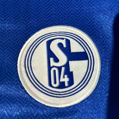 Olaf Thon FC Schalke 04 1999/2000 Blaues Heimtrikot Retro Fußballtrikot Jersey