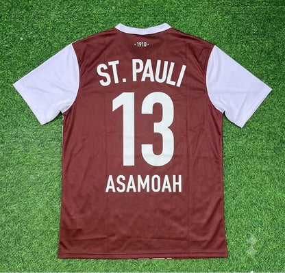 Gerald Asamoah FC St. Pauli Auswärts Special Retro Football Jersey