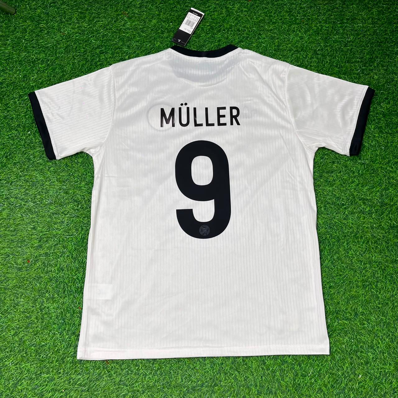 Gerd Müller Deutschland 125 Jahre Sonderedition Germany Weißes Fußballtrikot Paradise Edition
