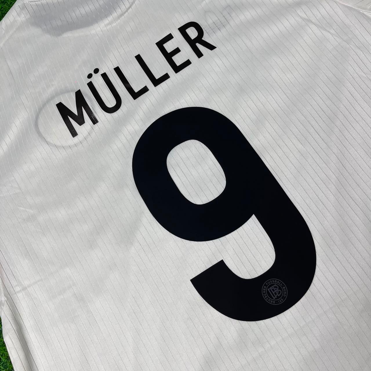Gerd Müller Deutschland 125 Jahre Sonderedition Germany Weißes Fußballtrikot Paradise Edition