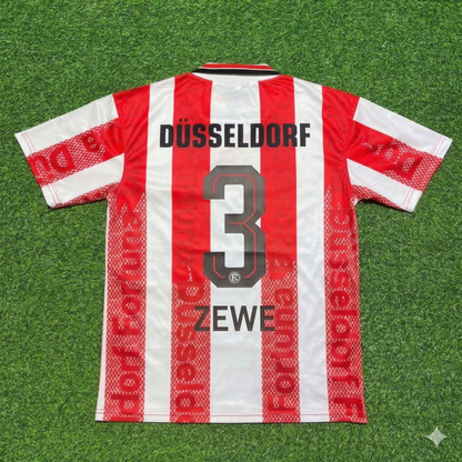 Gerd Zewe Fortuna Düsseldorf Retro Football Jersey Kit