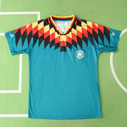 Germany Deutschland 1994 Away Retro Football Jersey