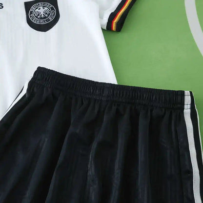 Germany 1996 Retro Kids Football Jersey Kit