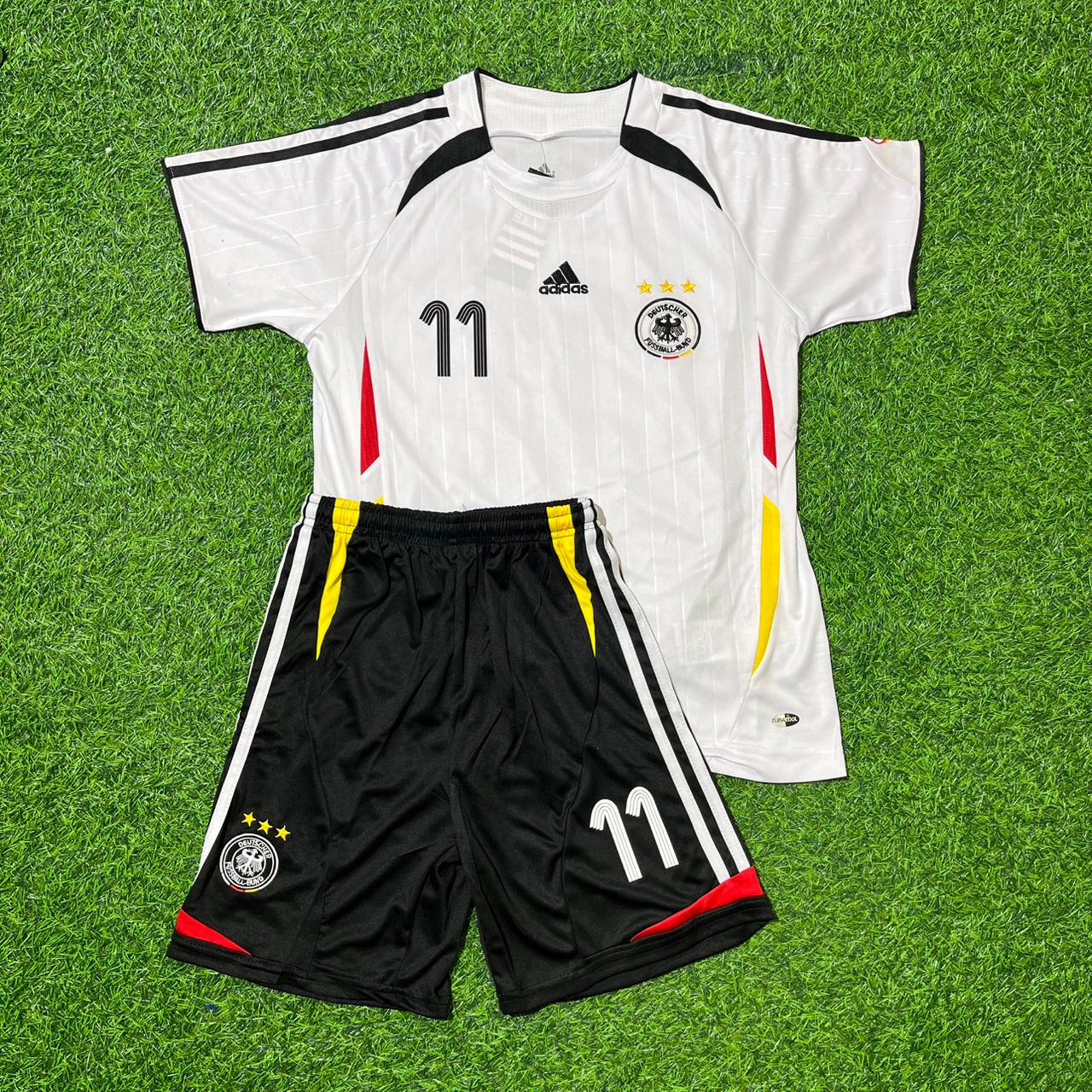 Karl-Heinz Rummenigge Germany Kids White Special Retro Football Jersey Collection
