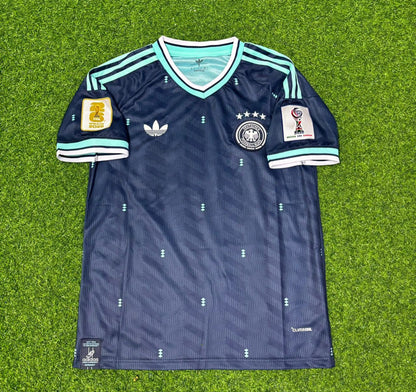Nathaniel Brown #18 Germany 2026 World Cup Golden Patch Football Jersey
