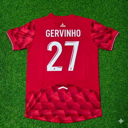 Gervinho #27 LOSC Lille Home Football Retro Football Jersey