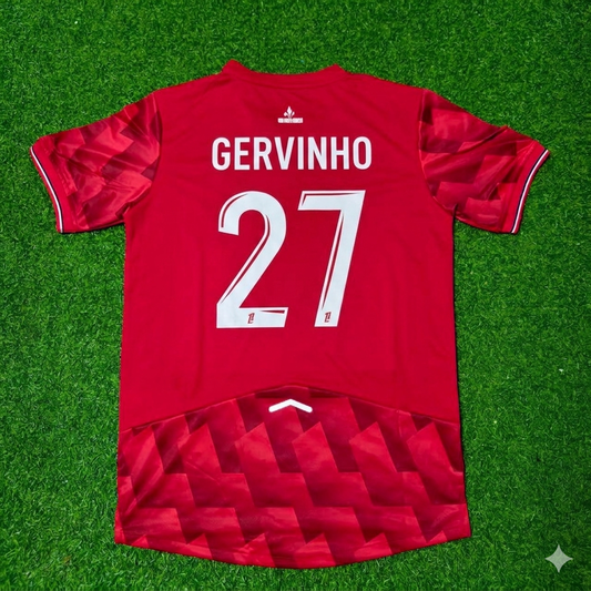 Gervinho #27 LOSC Lille Home Football Retro Football Jersey