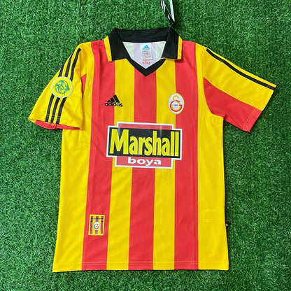 Galatasaray Gheorge Hagi UEFA 2000 Retro Nostalji Formasi Football Home Football Jersey