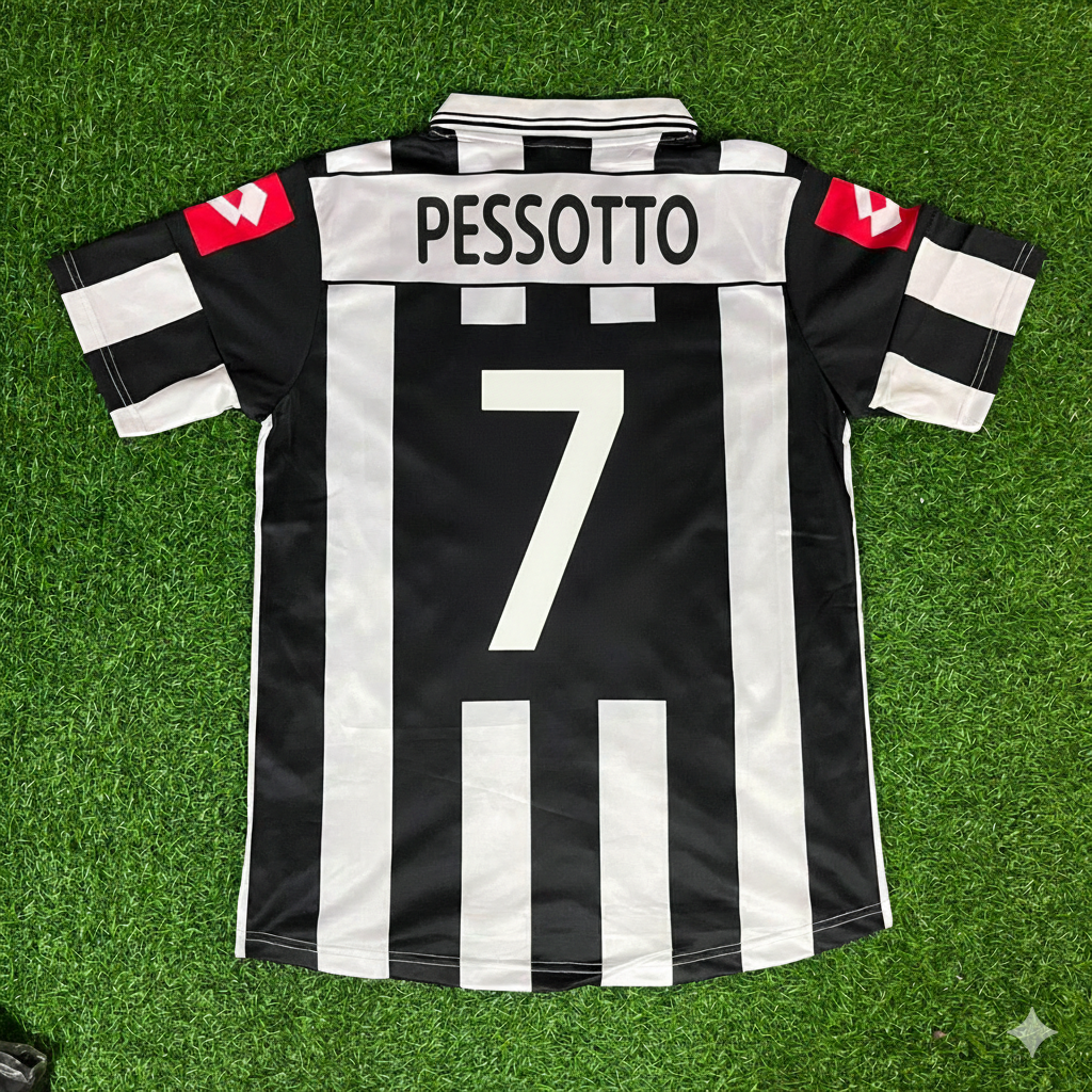 Gianluca Pessotto Juventus 2001 2002 Season Retro Football Jersey