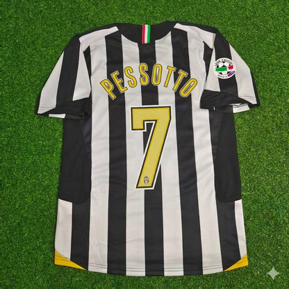 Gianluca Pessotto Juventus 2005-2006 Retro Football Jersey Kit