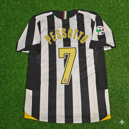 Gianluca Pessotto Juventus 2005-2006 Retro Football Jersey Kit