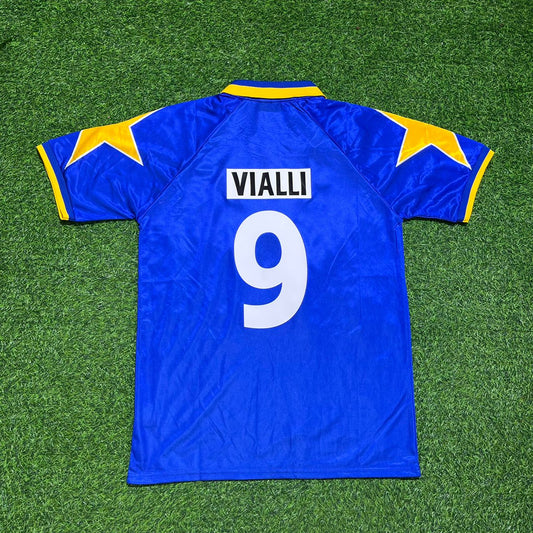 Gianluca Vialli 9 Juventus 1995 1997 Retro Football Jersey Kit