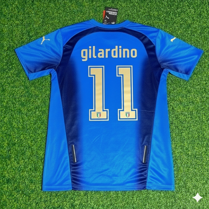 Italy World Cup 2006 Alberto Gilardino 11 - Final Retro Football Jersey