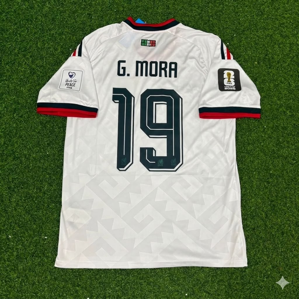 Gilberto Mora Mexico 2026 World Cup Home Green Football Jersey