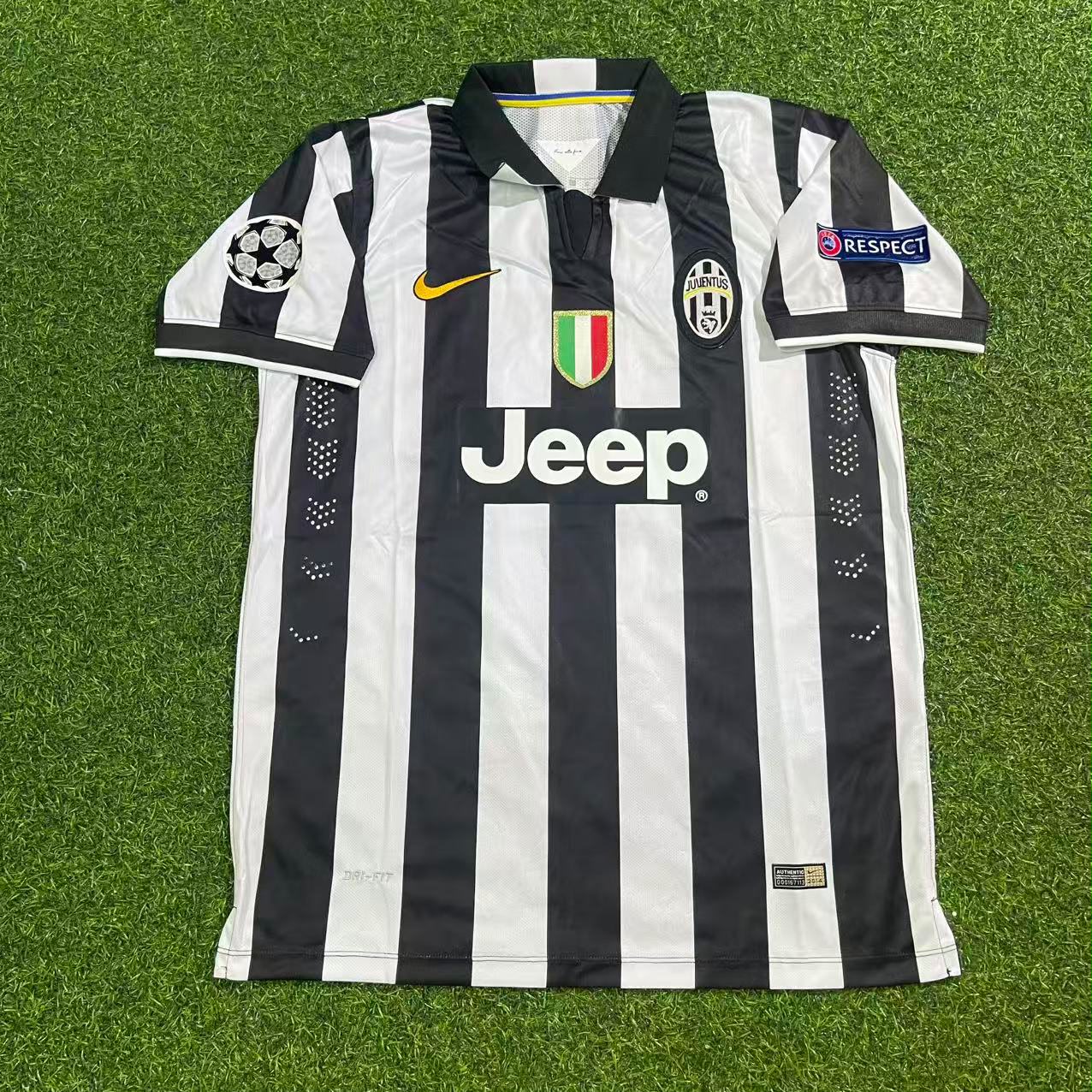 Giorgio Chiellini 3 Juventus 2014 2015 Retro Football Jersey Collection