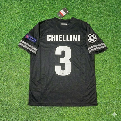 Giorgio Chiellini 3- Juventus Home 2012 2013 Season Retro Football Jersey