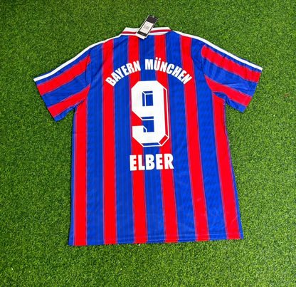 Giovane Elber Bayern Munich Retro Football Jersey Collection