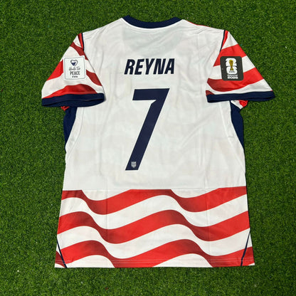 USA USMNT World Cup 2026 Giovanni Reyna Home Football Jersey