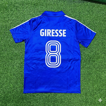 France World Cup 1982 Alain Giresse Retro Football Jersey Retro