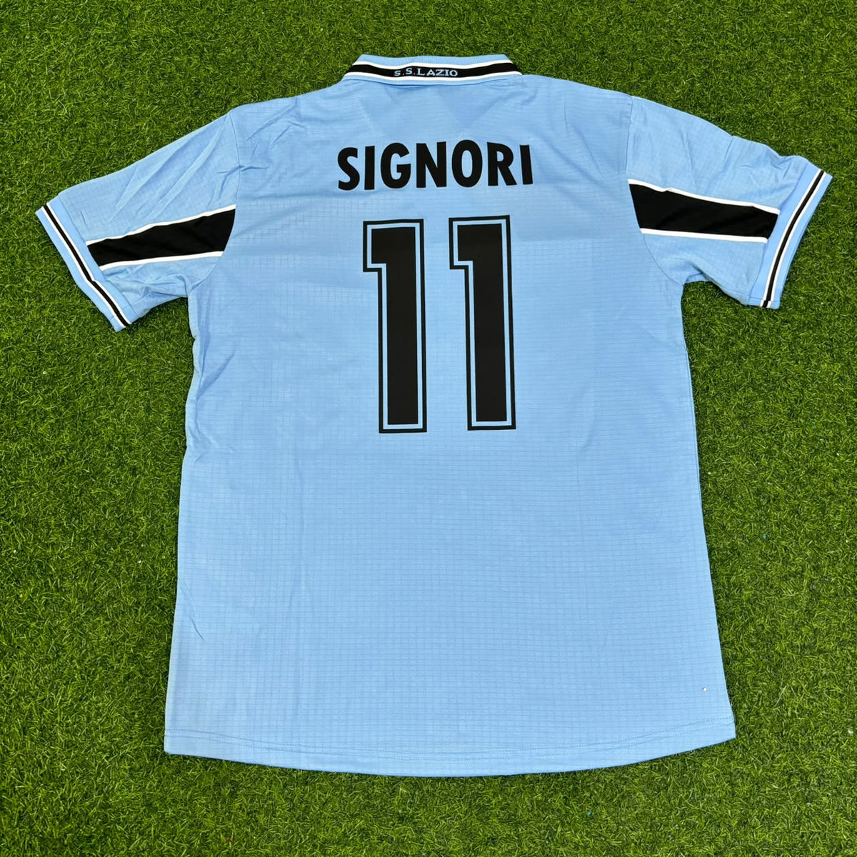 Maillot de foot rétro jaune Sinisa Mihajlovic Lazio 1998-2000