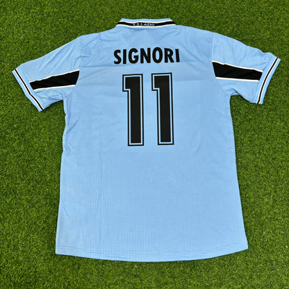 Maillot de foot rétro jaune Sinisa Mihajlovic Lazio 1998-2000