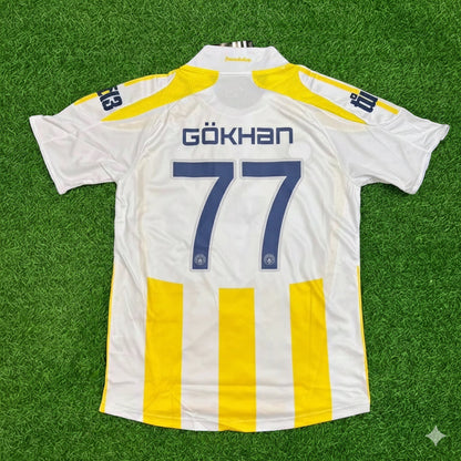 Gökhan Gönül Fenerbahçe 2007-2008 Retro Football Jersey
