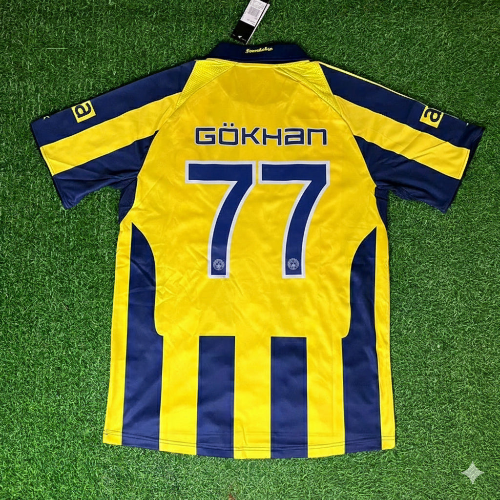 Gökhan Gönül Fenerbahçe 2008-2009 Retro Football Jersey