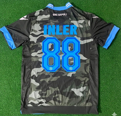 Gökhan Inler 88 Napoli 2013/14 Retro Football Jersey Kit
