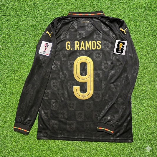 Portugal 2026 Gonçalo Ramos Heim Langarm Fußballtrikot