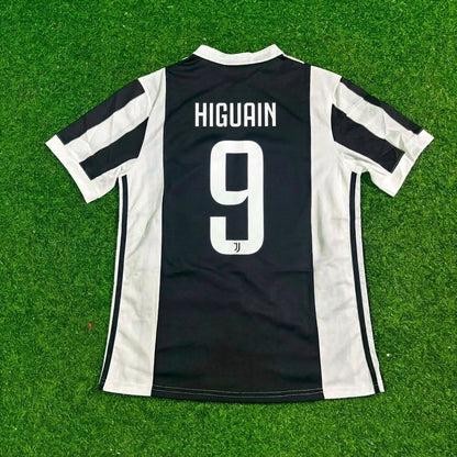 Gonzalo Higuain #9 Juventus 2017-2018 Retro Football Jersey Paradise Edition