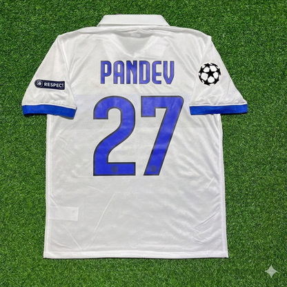 Goran Pandev Inter 2009/2010 White Retro Football Jersey Kit