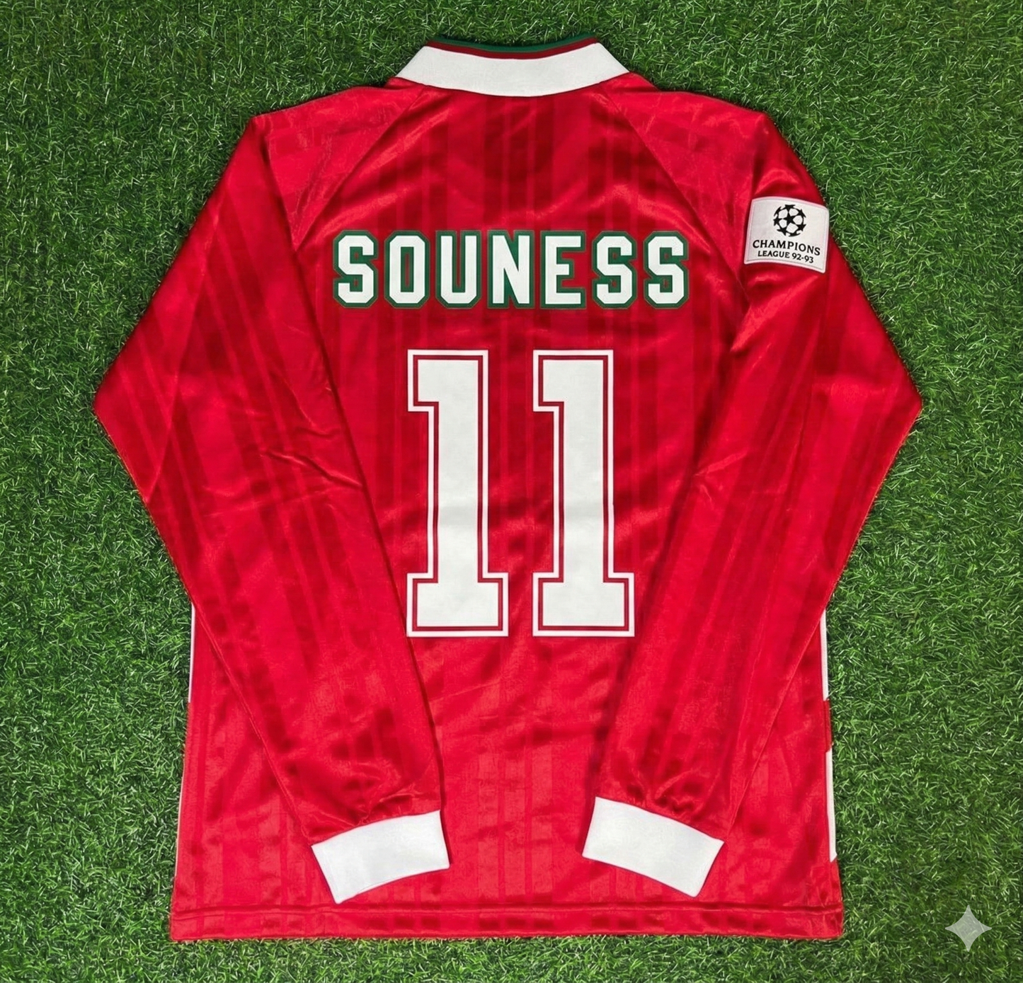 Graeme Souness Liverpool Long Sleeve Retro Football Jersey Kit
