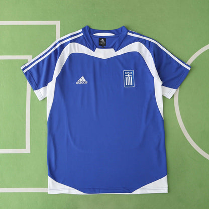 Greece EURO 2004 Final Retro Football Jersey Kit