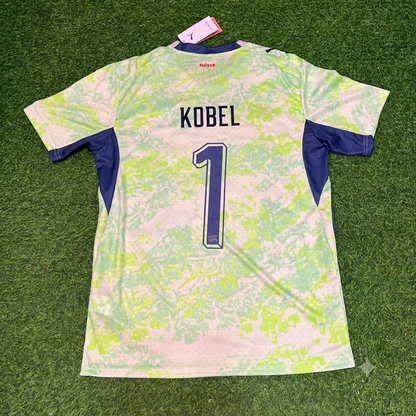Switzerland World Cup 2026 Gregor Kobel #1 Away Football Jersey Kit