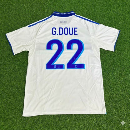 Guéla Doué 22- Strasbourg 2026 Football Jersey Kit