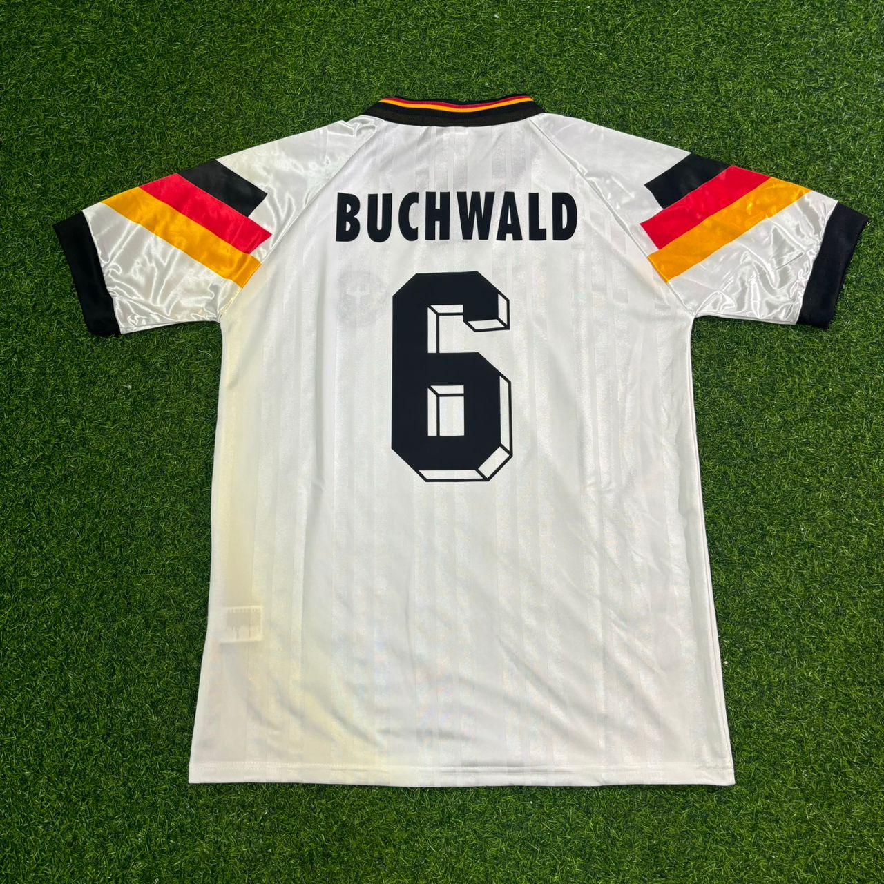 Guido Buchwald Deutschland 1992 Retro Fussballtrikot Jersey